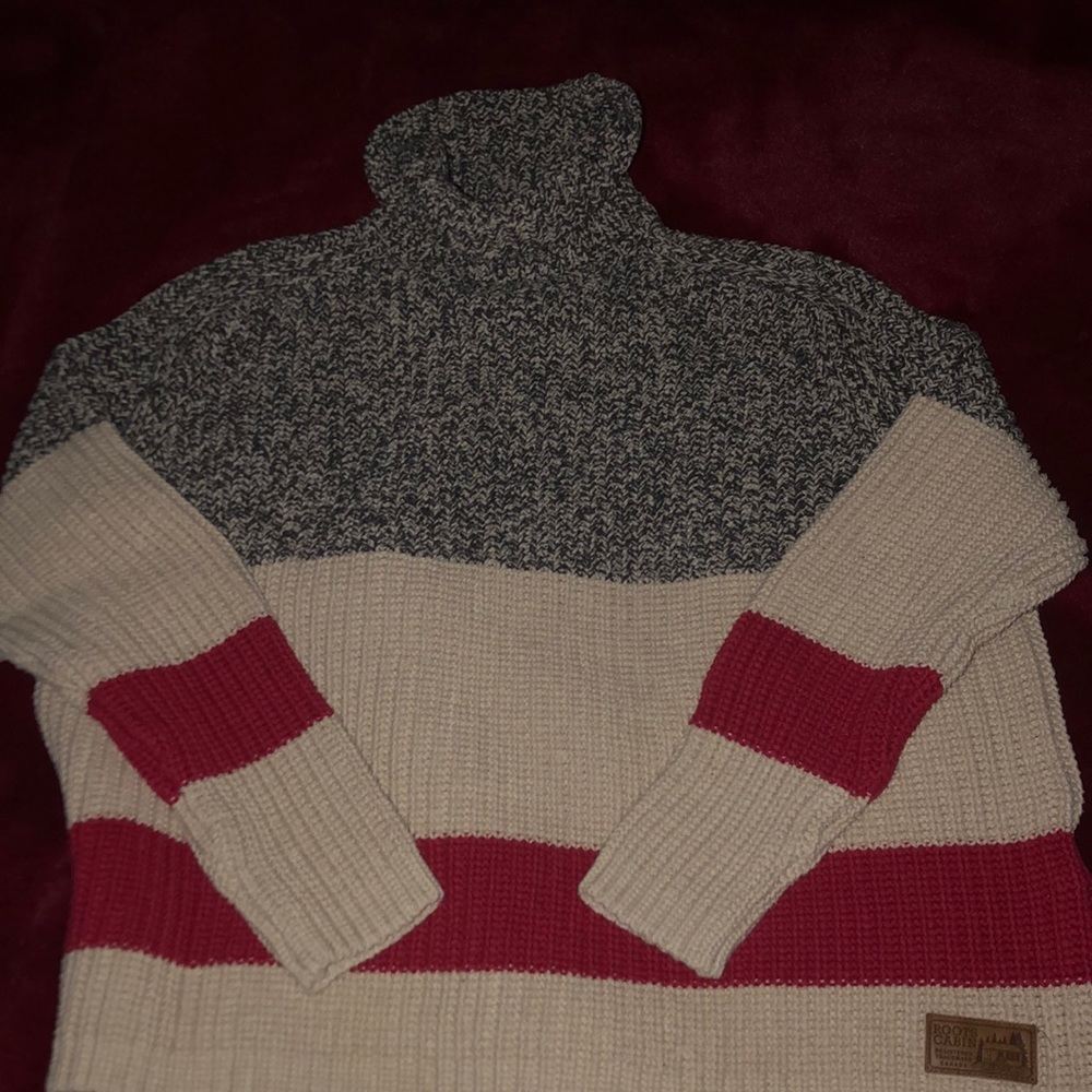 ROOTS Cabin Mock Neck Sweater